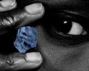 Blauwe diamant Petra